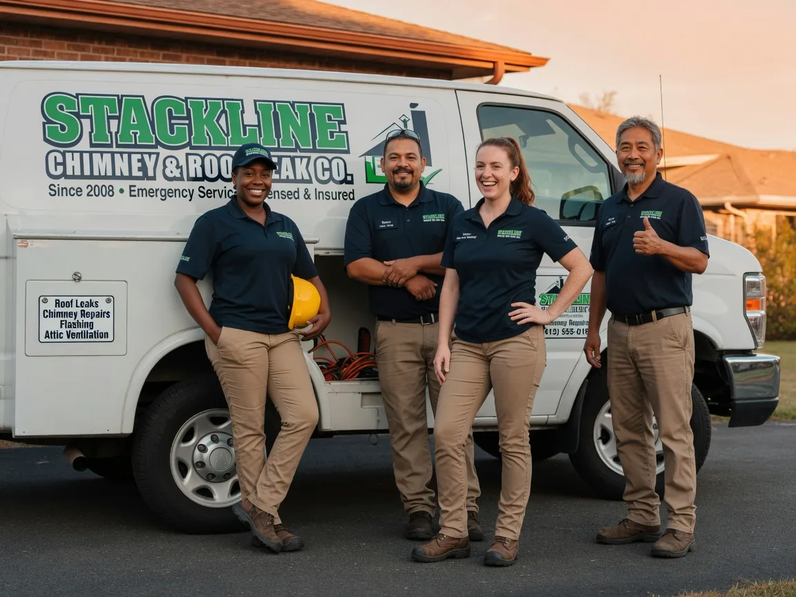 Chimney flashing repair company in Roy, MT